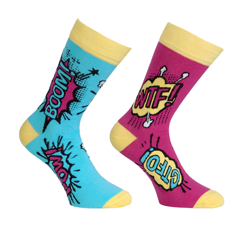 Κάλτσες unisex χρωματιστές 1 ζευγάρι